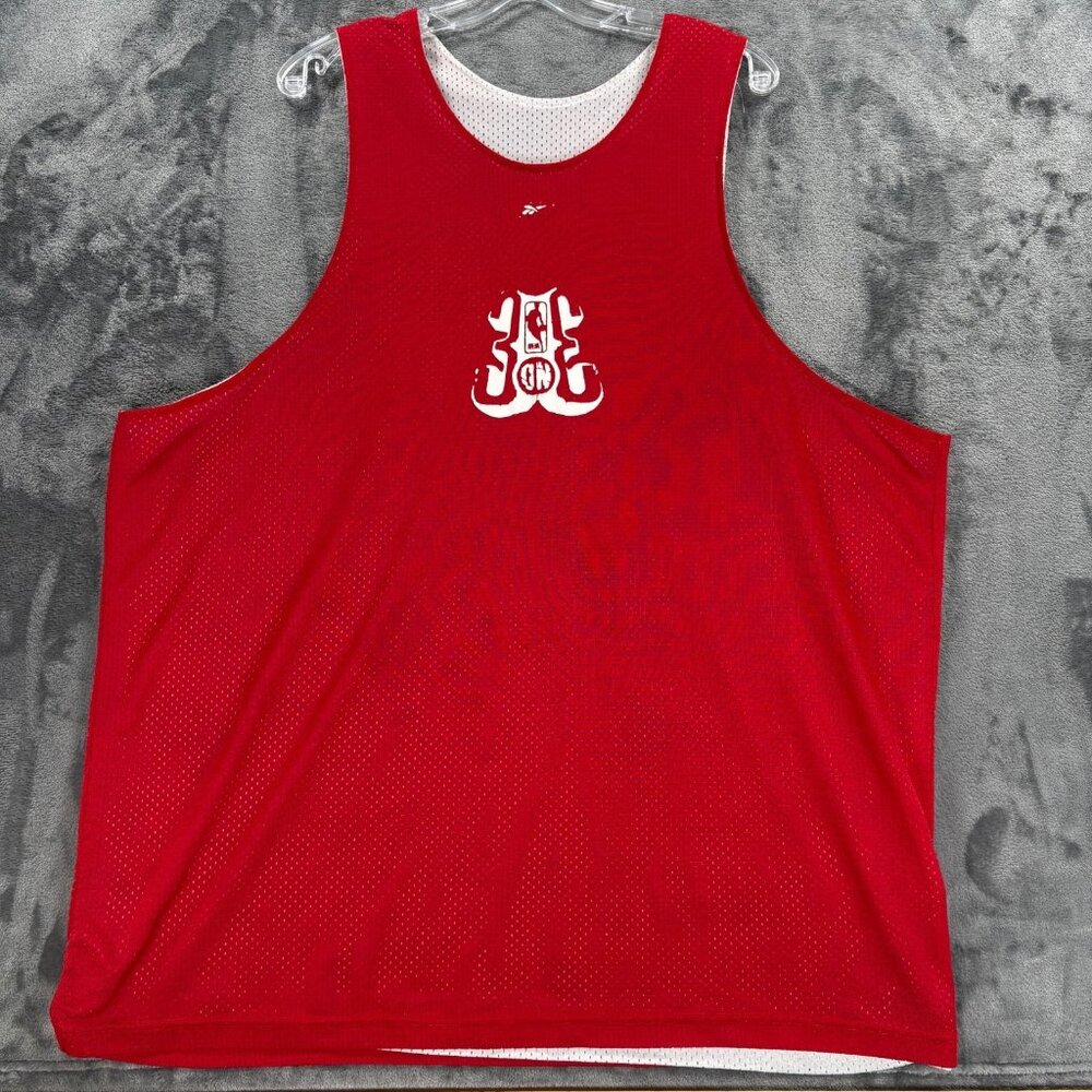 Vintage Y2K Reebok NBA 3-on-3 Reversible Basketball Jersey Streetball Men XXL